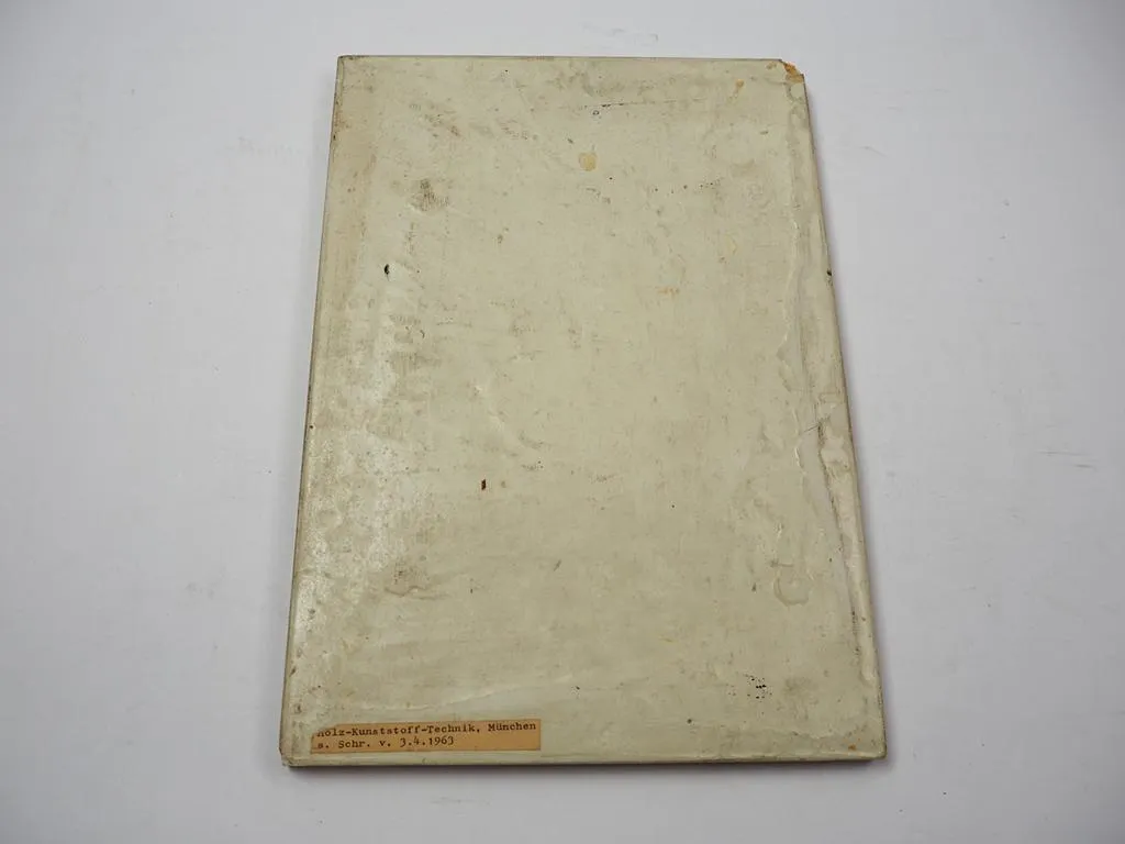 Werbetafel Monnet Cognac 1963 Holz Kunststoff Technik München