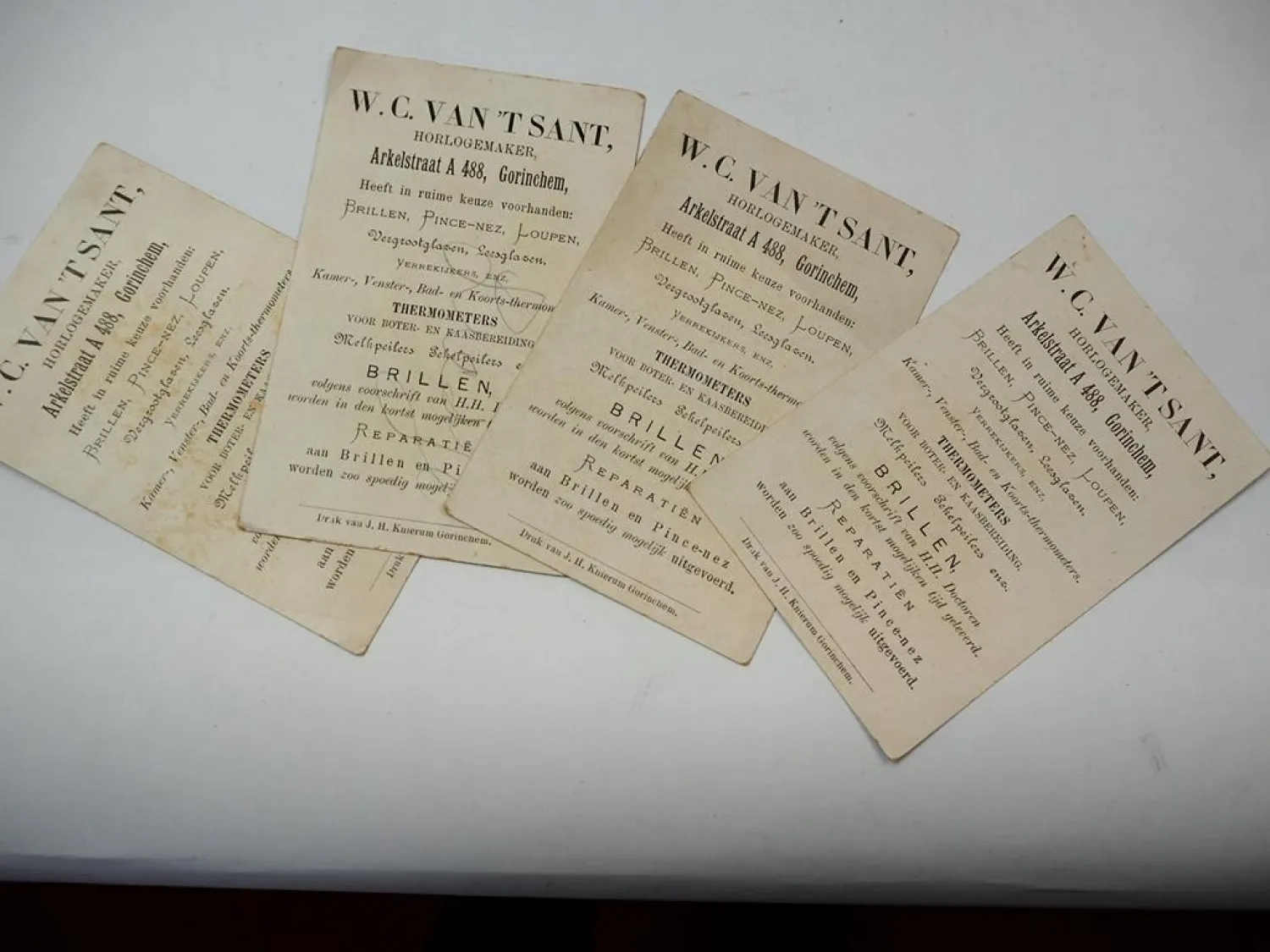 Werbung Kakao Schokolade Holland um 1900 Driessen Joosten Bonten VanTsant