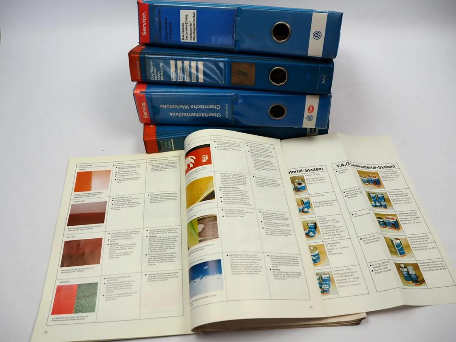 Werksatthandbuch Audi VW Karosserie Instandsetzung Oberflächentechnik Lackierung