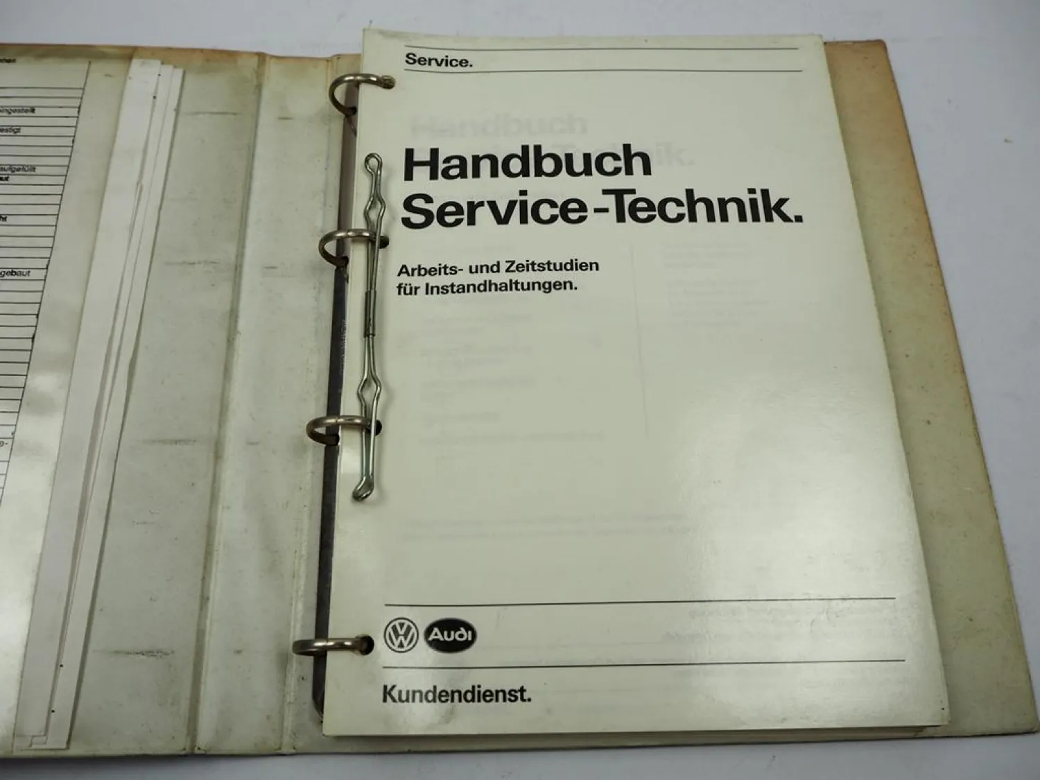 Werksatthandbuch Audi VW Karosserie Instandsetzung Oberflächentechnik Lackierung