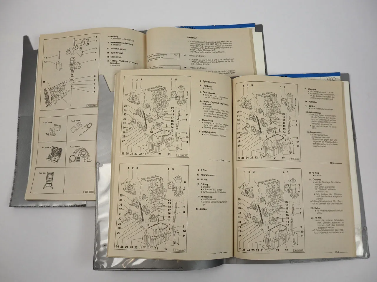 Werkstatthandbuch Audi A2 1.4 TDI Reparaturanleitung Motor AMF 55kW