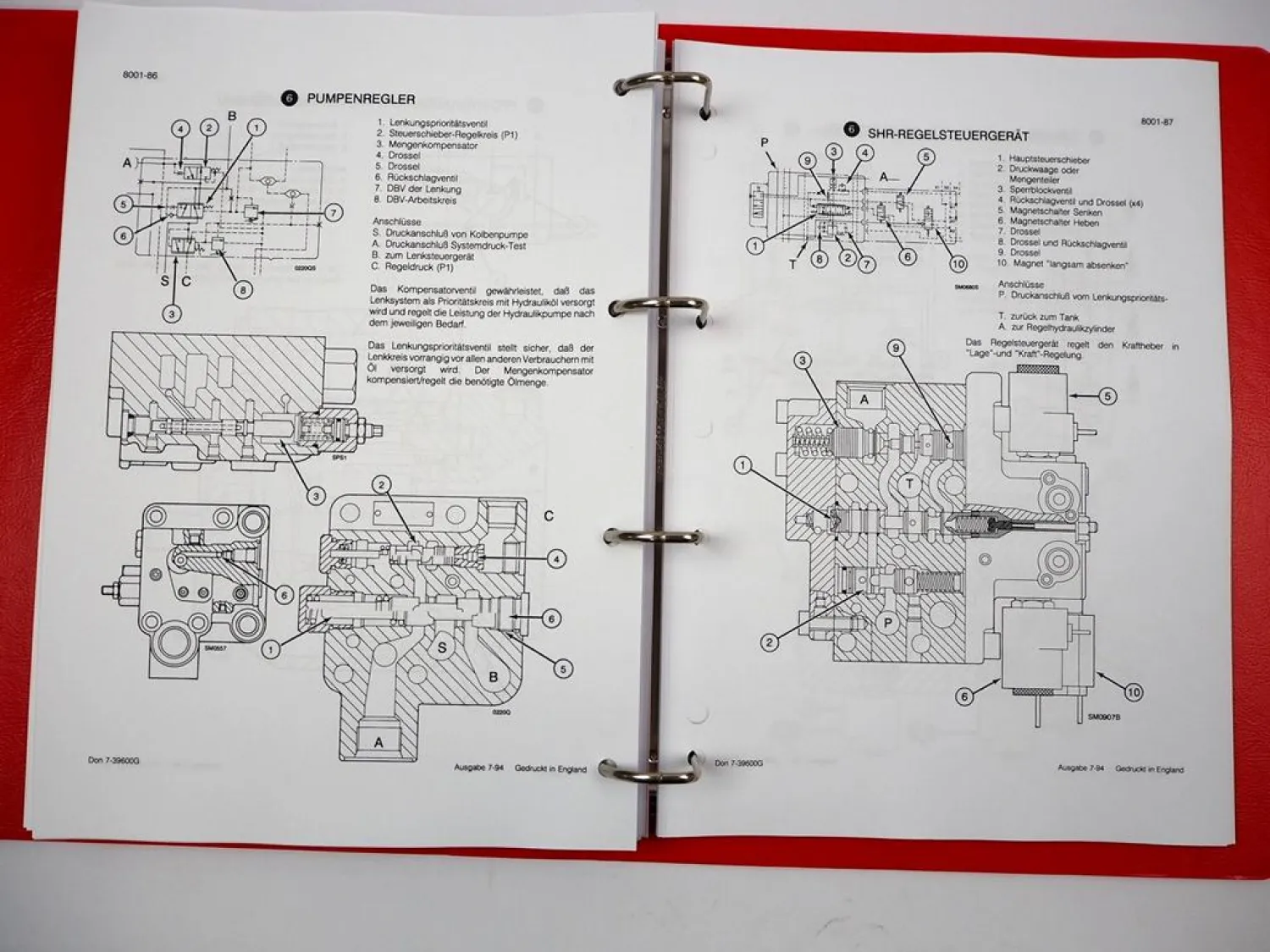 Werkstatthandbuch Case Maxxum 5120 5130 5140 5150 Reparaturhandbuch 1994