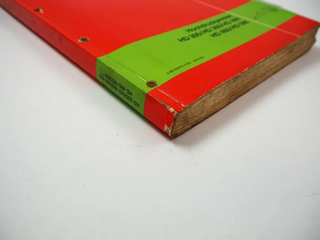 Werkstatthandbuch Deutz HD300 HD360 HD400 HD460 HD560 Reparaturanleitung 1982