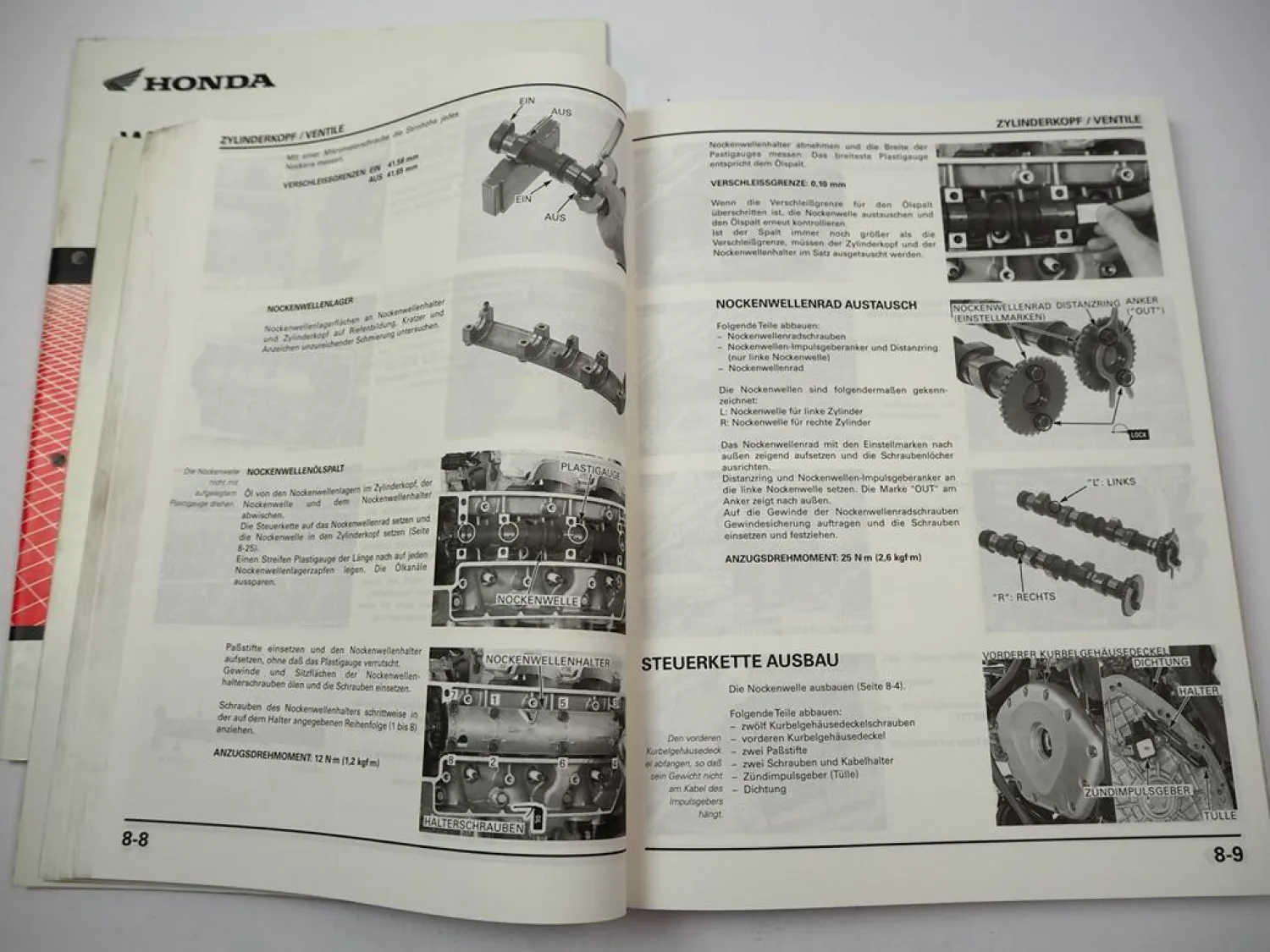 Werkstatthandbuch Honda GL1800A Goldwing Reparaturanleitung 2001 - 2003 A1 A2 A3