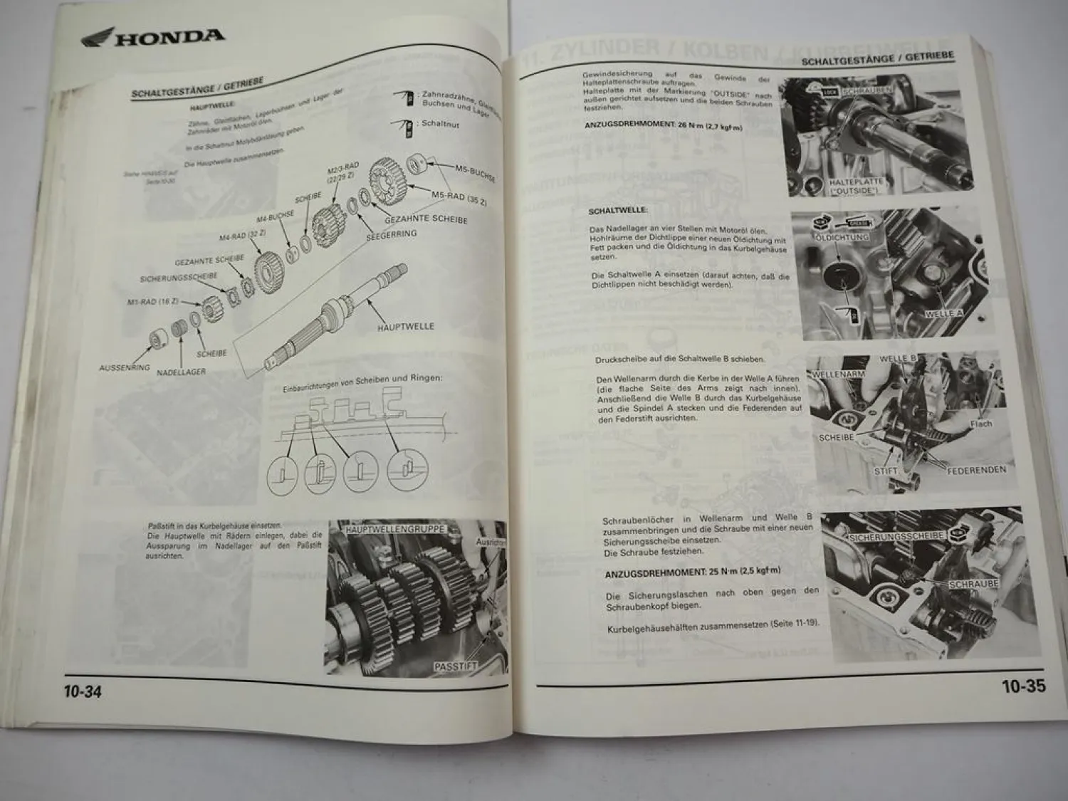 Werkstatthandbuch Honda GL1800A Goldwing Reparaturanleitung 2001 - 2003 A1 A2 A3