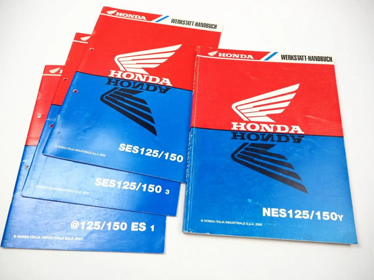 Werkstatthandbuch Honda NES125 150y SES125/150 Reparatur Wartung 2000-2002