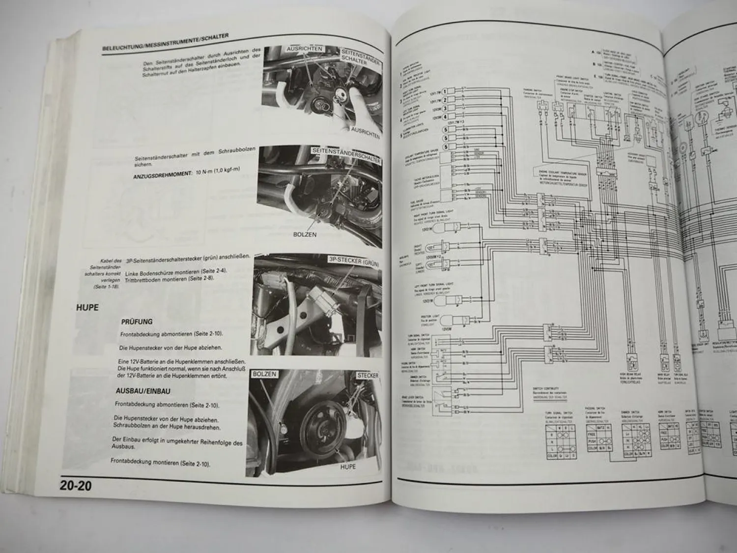 Werkstatthandbuch Honda NSS 250 -1 / A-1 ab 2000 Reparaturanleitung Maxiroller