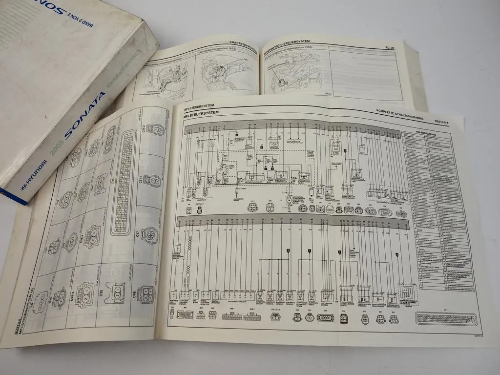 Werkstatthandbuch Hyundai Sonata NF 2.4 l Reparaturanleitung ab 2004 + Elektrik