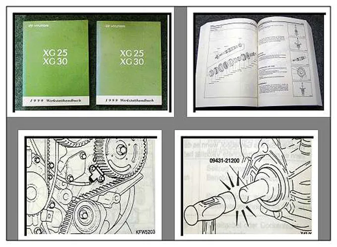 Werkstatthandbuch Hyundai XG25 XG30 ab 1999 Reparaturanleitung