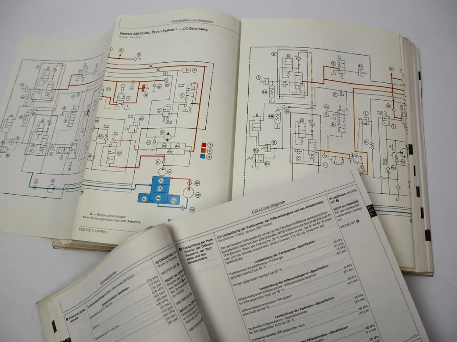 Werkstatthandbuch John Deere 8110 8210 8310 8410 Diagnose Fehlersuche Prüfung
