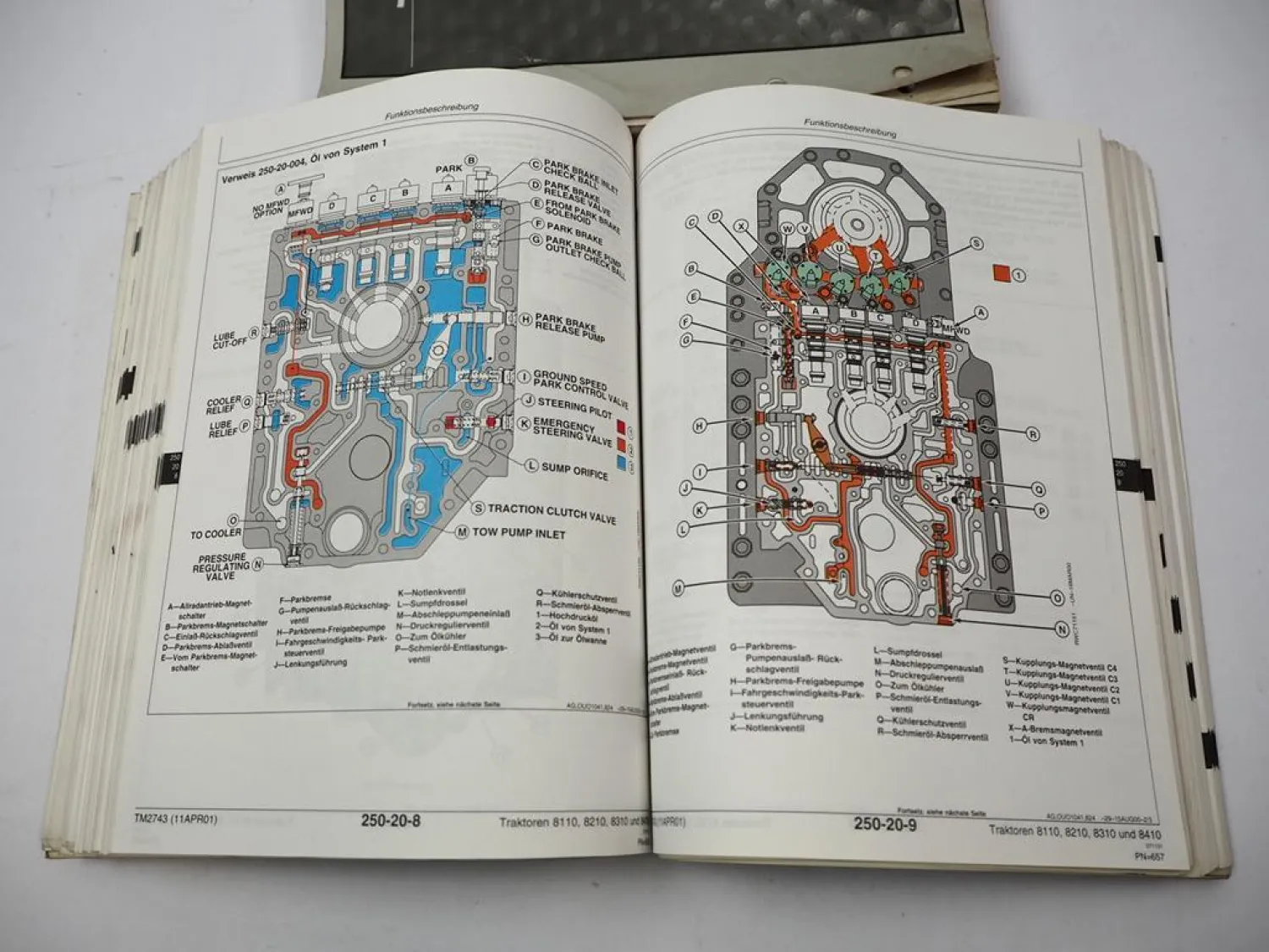 Werkstatthandbuch John Deere 8110 8210 8310 8410 Diagnose Fehlersuche Prüfung