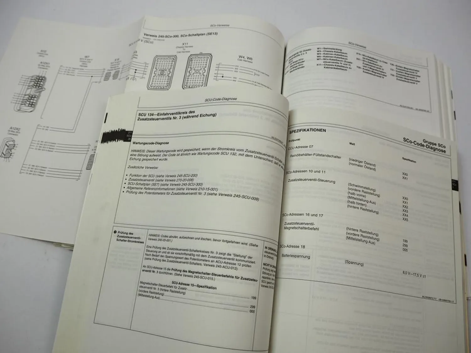 Werkstatthandbuch John Deere 8110 8210 8310 8410 Diagnose Fehlersuche Prüfung
