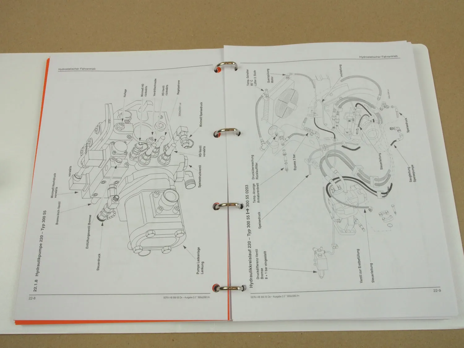 Werkstatthandbuch Kramer Allrad 220 320 420 Service-Handbuch