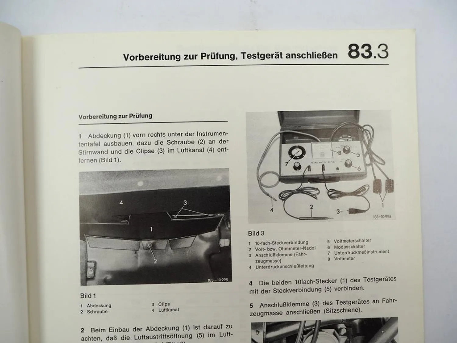 Werkstatthandbuch Mercedes 280S 450 SE SEL USA Typ 116 Klimaanlage Automatik