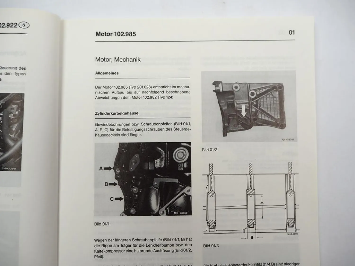 Werkstatthandbuch Mercedes Benz 420SL 300TD 190E 2.3 190E 2.6 Neuerungen 1986