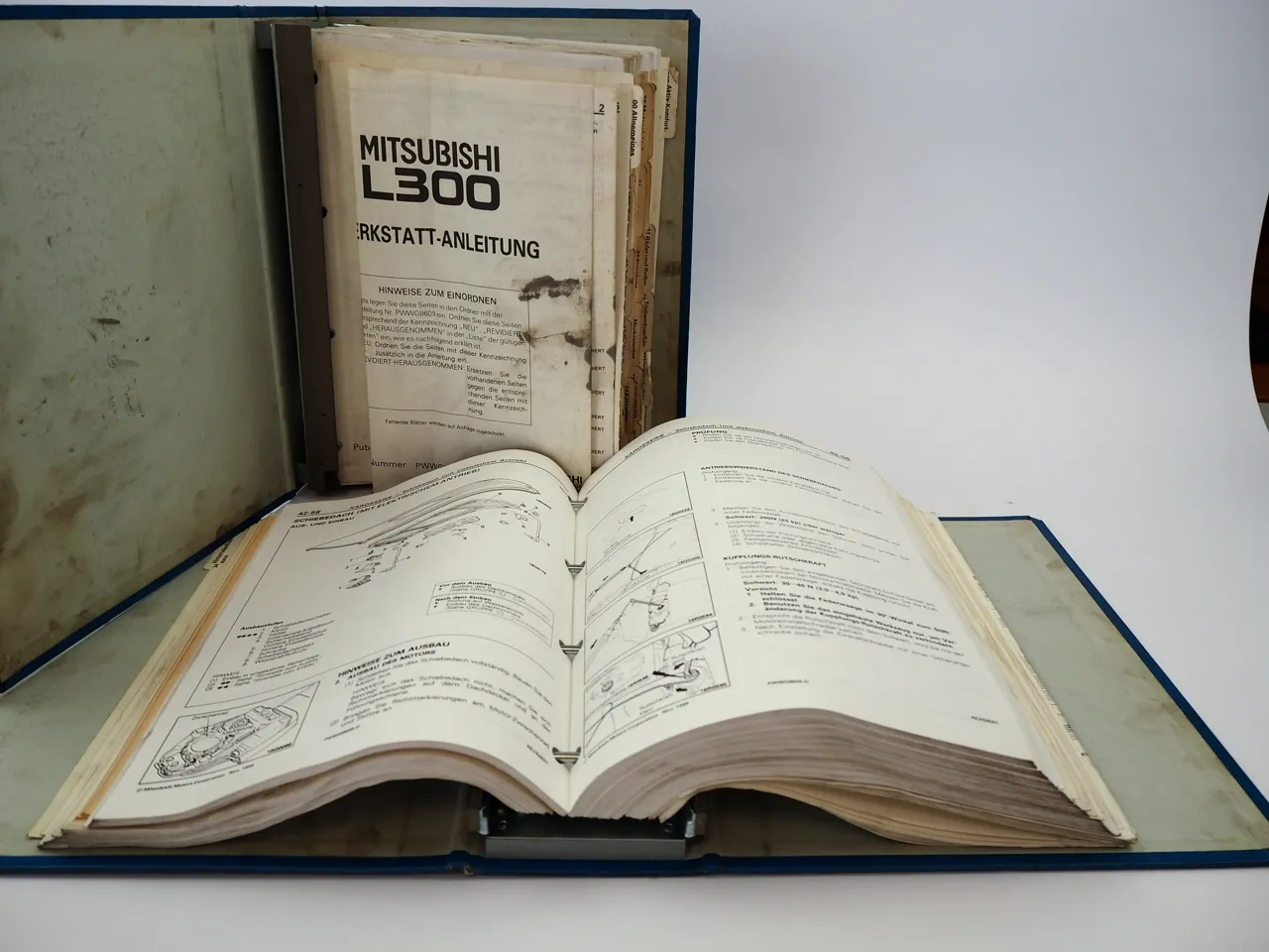 Werkstatthandbuch Mitsubishi L300 II P0 Reparaturhandbuch ab 1987 - 1994