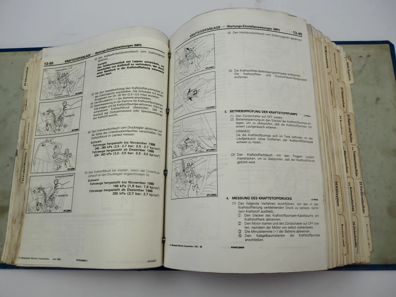 Werkstatthandbuch Mitsubishi L300 II P0 Reparaturhandbuch ab 1987 - 1994