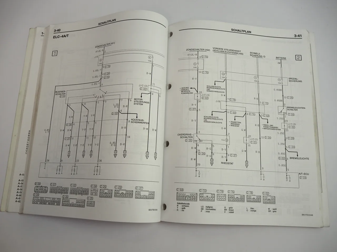 Werkstatthandbuch Mitsubishi Pajero Pinin 2000 Schaltpläne Elektrik