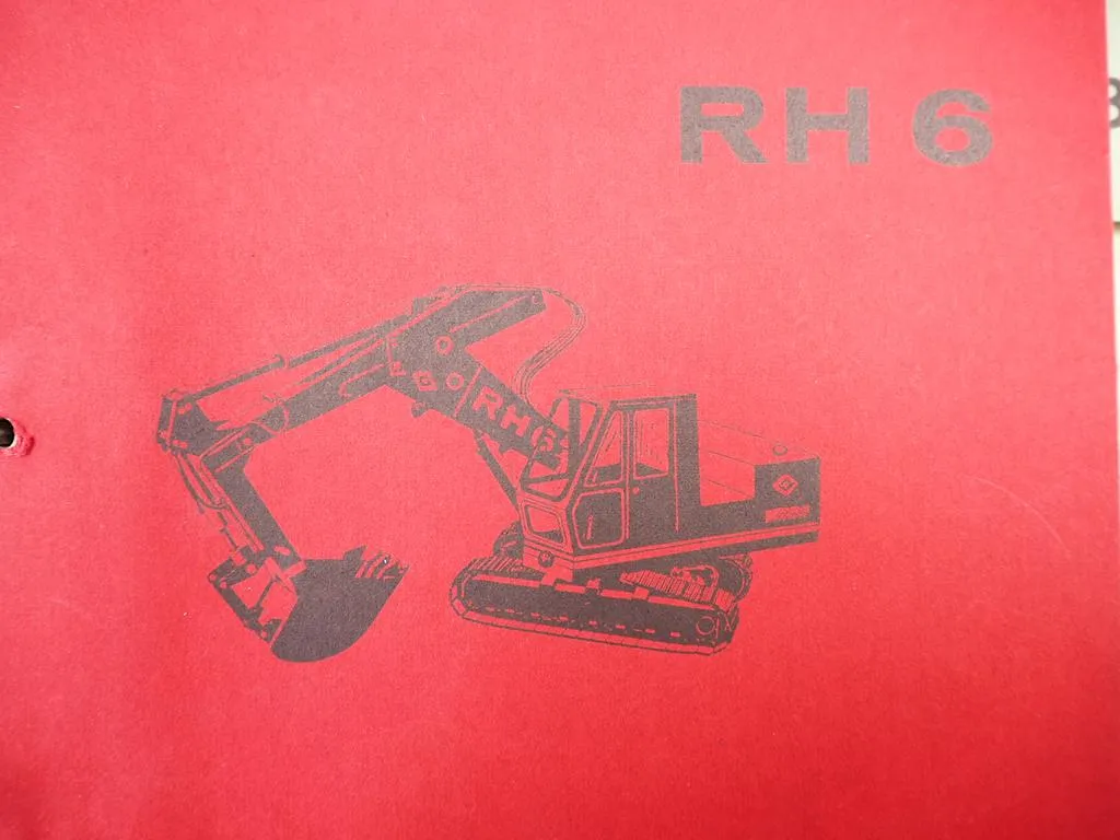 Werkstatthandbuch O&K RH6 Reparaturanleitung Bagger Montage Instandsetzung 1969