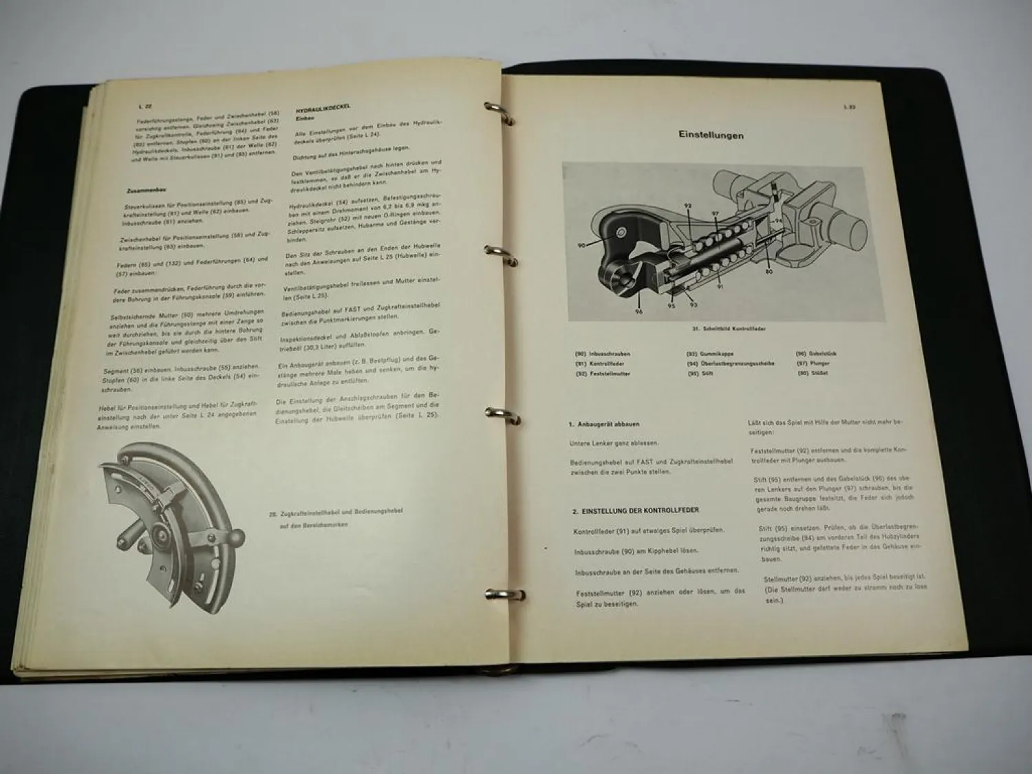 Werkstatthandbuch & Reparaturleitfaden für Massey Ferguson FE 35 Schlepper Original