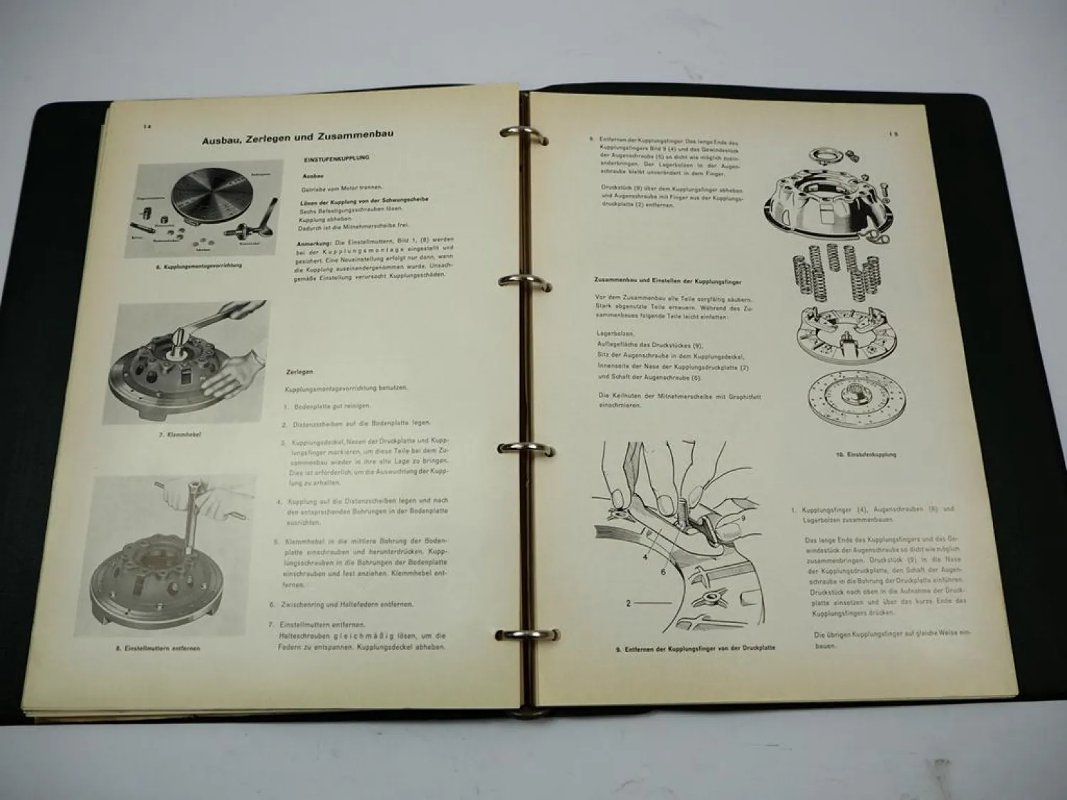 Werkstatthandbuch & Reparaturleitfaden für Massey Ferguson FE 35 Schlepper Original