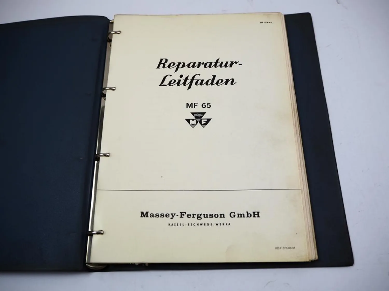 Werkstatthandbuch & Reparaturleitfaden für Massey Ferguson MF 65 Schlepper Original