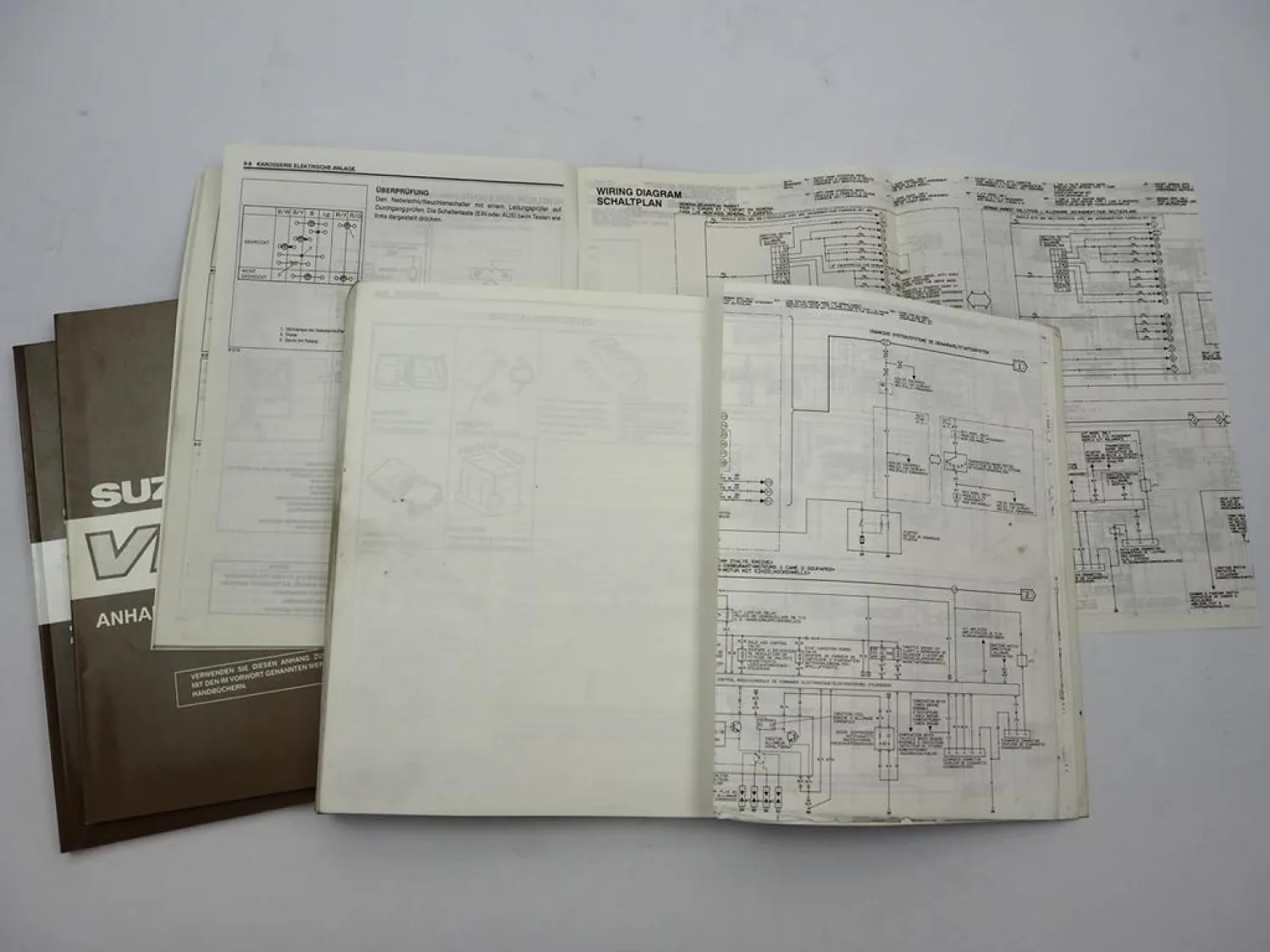 Werkstatthandbuch Suzuki Vitara SE 416 Reparaturanleitung Nachtrag 1995 / 1997