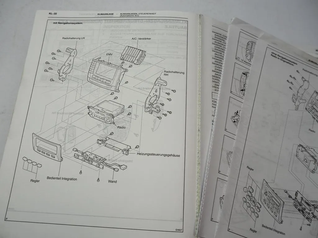 Werkstatthandbuch Toyota Land Cruiser J10 Station Wagon Reparaturanleitung 1998-2003