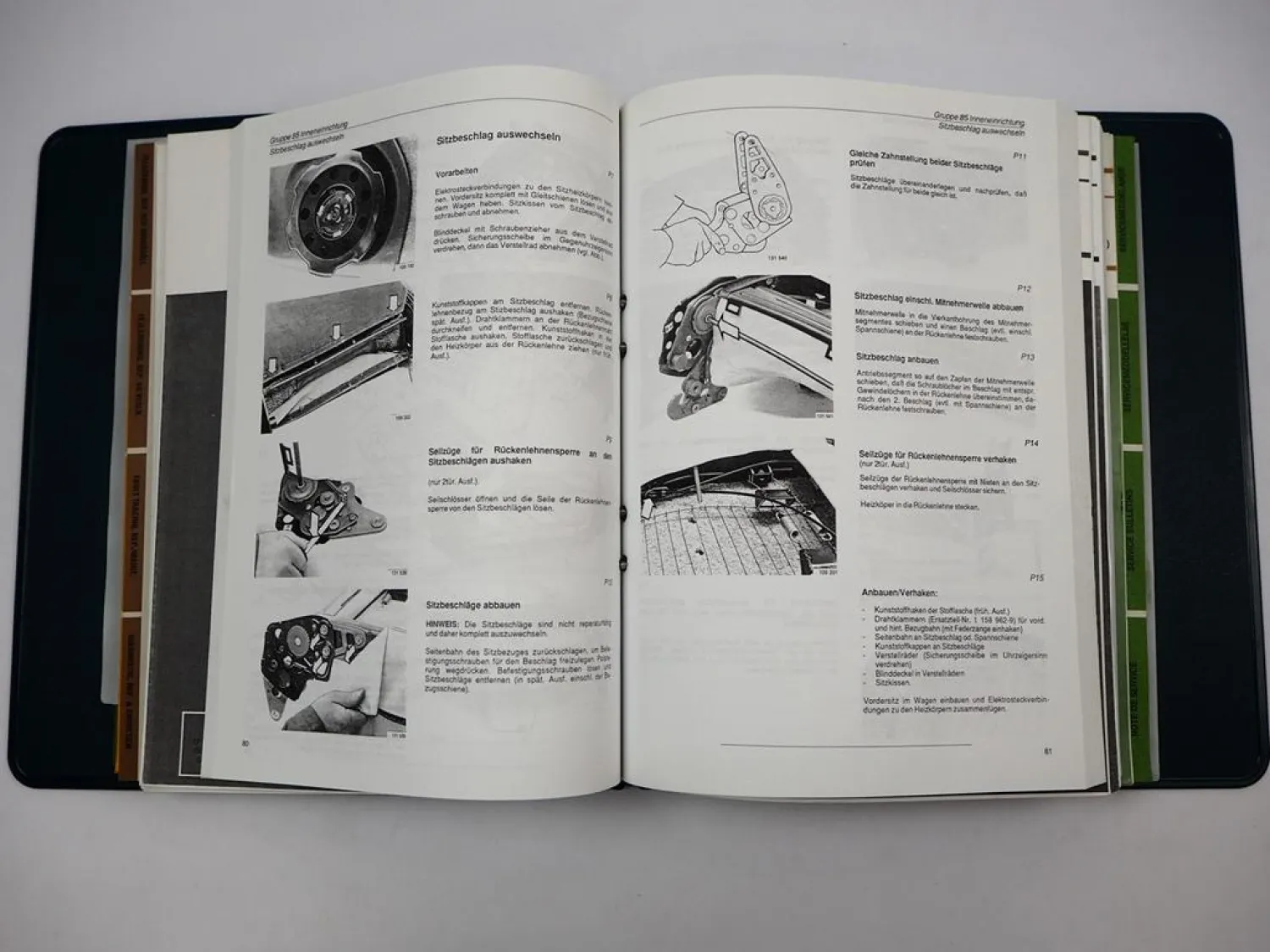 Werkstatthandbuch Volvo 240 260 Reparatur Karosserie Standheizung Klimaanlage ..