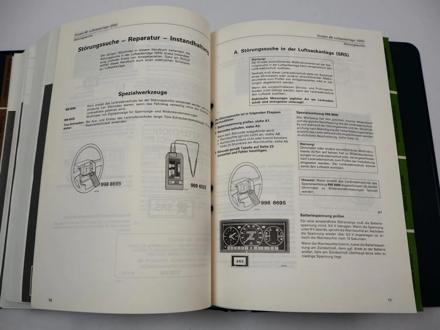 Werkstatthandbuch Volvo 240 260 Reparatur Karosserie Standheizung Klimaanlage ..