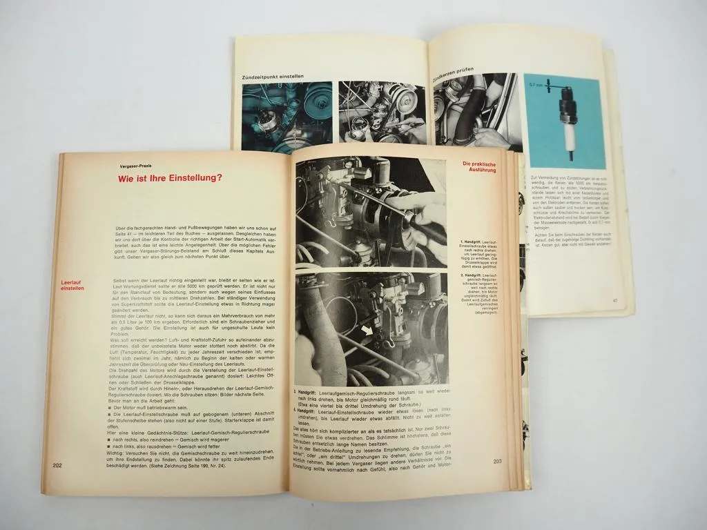 Werkstatthandbuch VW Käfer 1200 Jetzt helfe ich mir selbst + Bedienungsanleitung