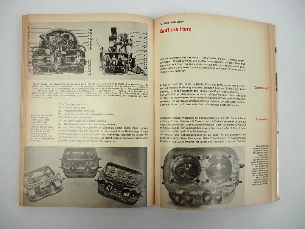 Werkstatthandbuch VW Käfer 1200 Jetzt helfe ich mir selbst + Bedienungsanleitung