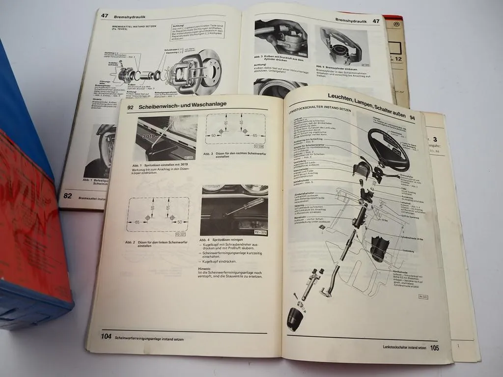Werkstatthandbuch VW Passat B2 32b Elektrische Anlage & Fahrwerk Stand 1984/1993