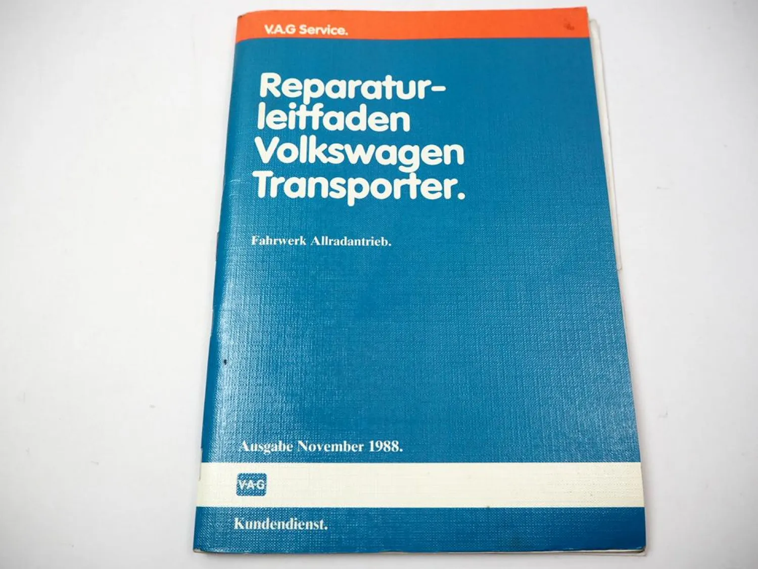 Werkstatthandbuch VW T3 Fahrwerk Allradantrieb 1985 - 1991 Reparaturleitfaden