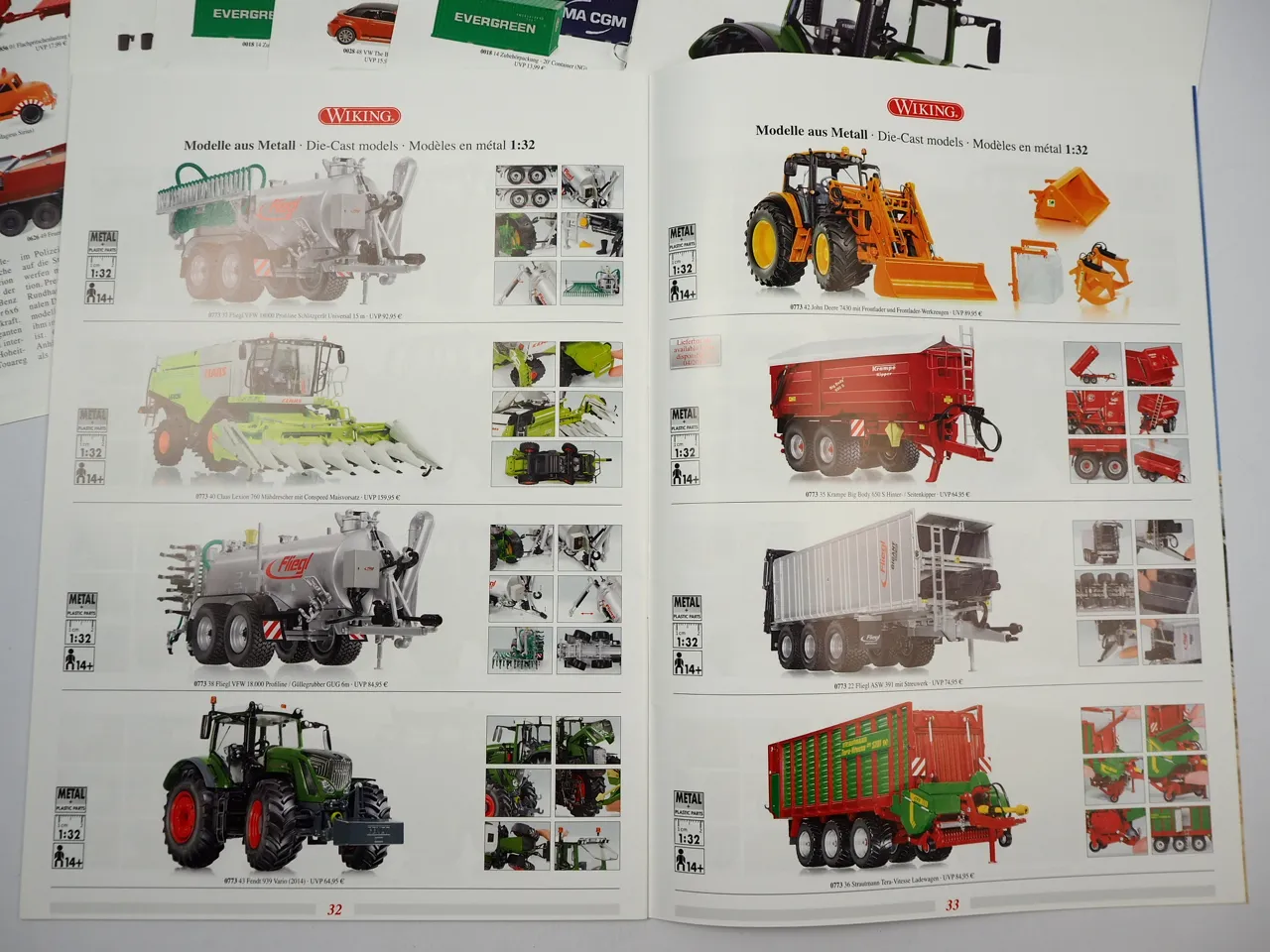 Wiking Brekina Automodelle Collection 2014 - 2016 15 Prospekte