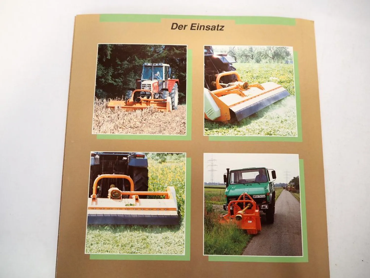 Willibald SHU FHU UFM Anbaugeräte an Unimog Steyr 4x Prospekt Preisliste ca. 1990
