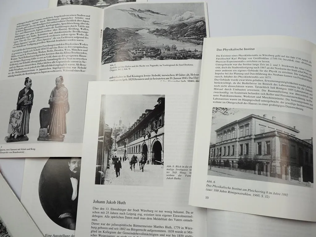 Würzburg Was Wo Wann 1970 & 8 Ausstellungskataloge Stadtarchiv 1989 - 1997