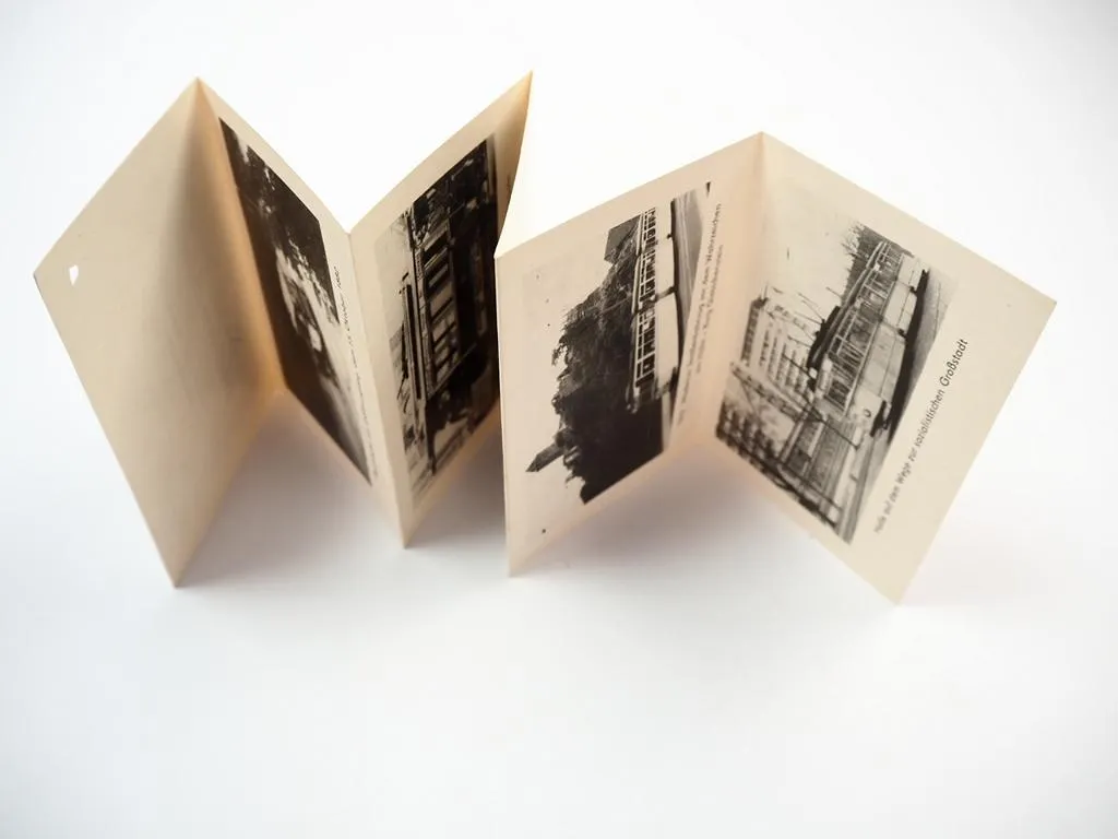 X. Arbeiterfestspiele Fahrt Straßenbahn 1968 VEB Verkehrsbetriebe Halle Saale