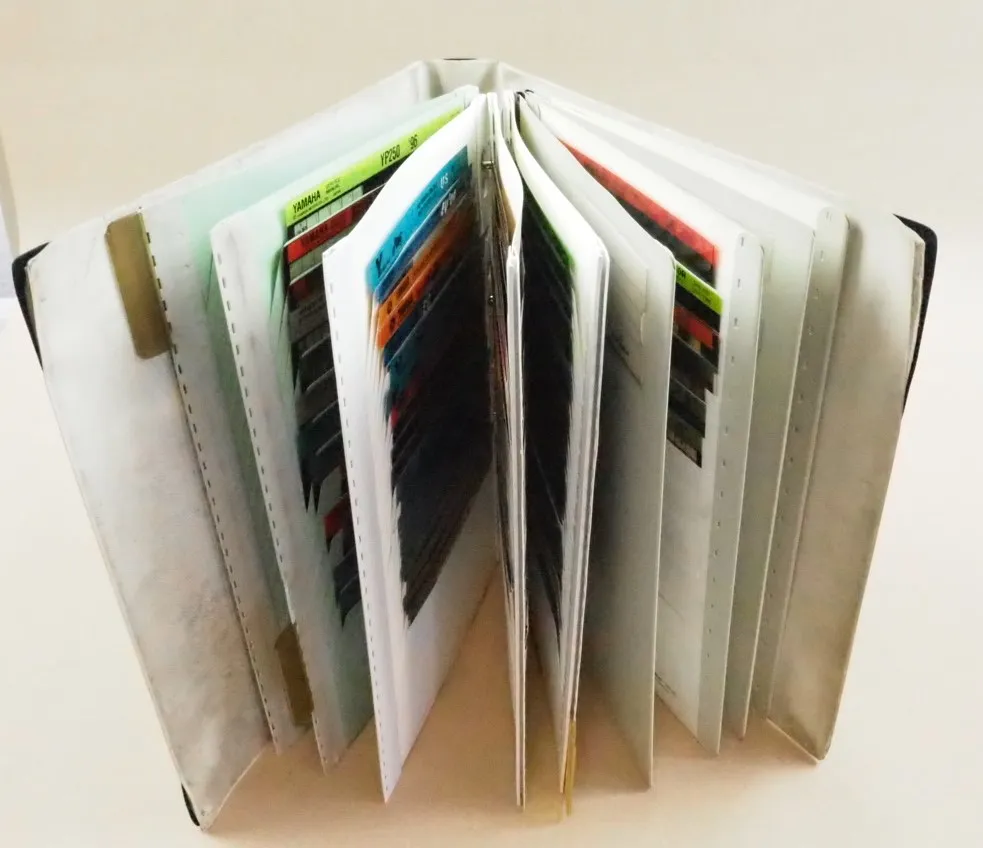 Yamaha 50 - 450 ccm 70 Wartungsanleitungen 120 Ersatzteillisten 1985 - 2000