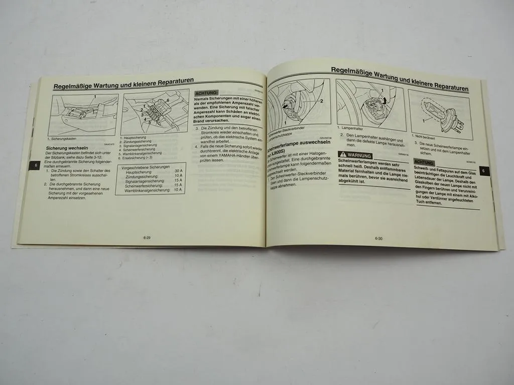 Yamaha Diversion XJ600S XJ600N Betriebsanleitung Bedienungsanleitung 2001