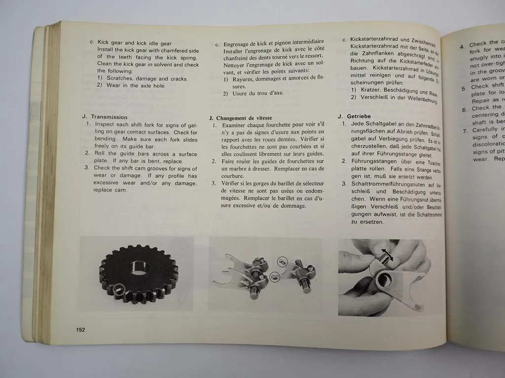 Yamaha DT 100 125 125E 175 (C) Werkstatthandbuch Wartungsanleitung 1975