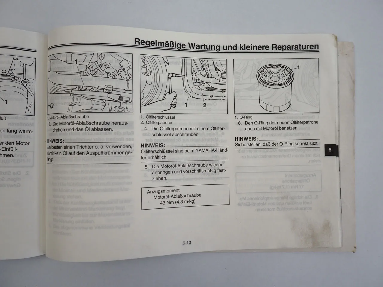 Yamaha Fazer FZS600 RJ02 5DM Bedienungsanleitung Betriebsanleitung 1999