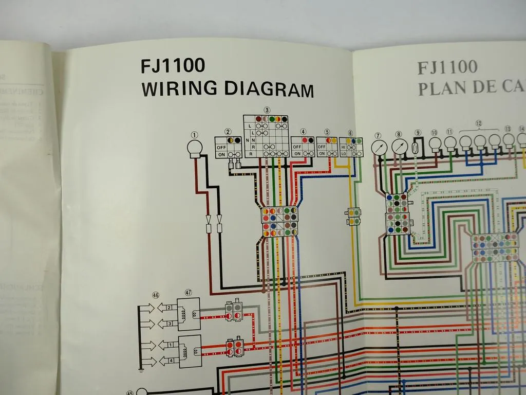 Yamaha FJ1100 ab 1984 Service Manual Werkstatthandbuch 36Y
