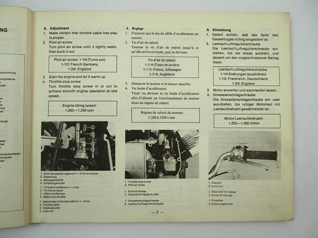 Yamaha FS-1 FS1 DX SE FS80SE Werkstatthandbuch Reparaturanleitung 1977/81