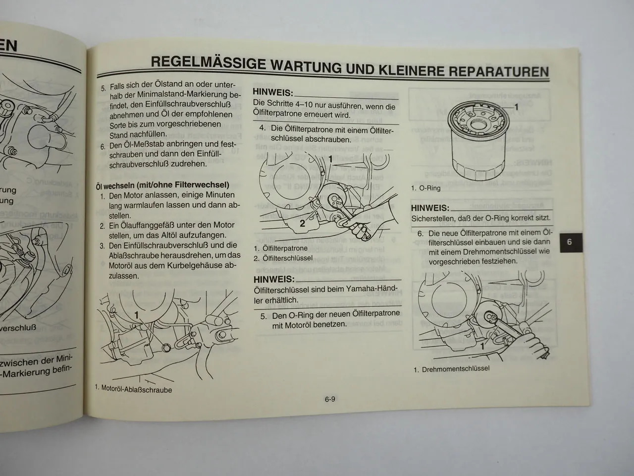 Yamaha FZ6 S RJ07 Fazer Bedienungsanleitung Betriebsanleitung 2003