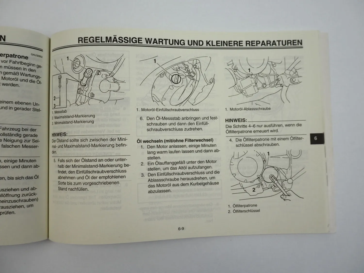 Yamaha FZ6 SA RJ07 Fazer Bedienungsanleitung Betriebsanleitung 2005
