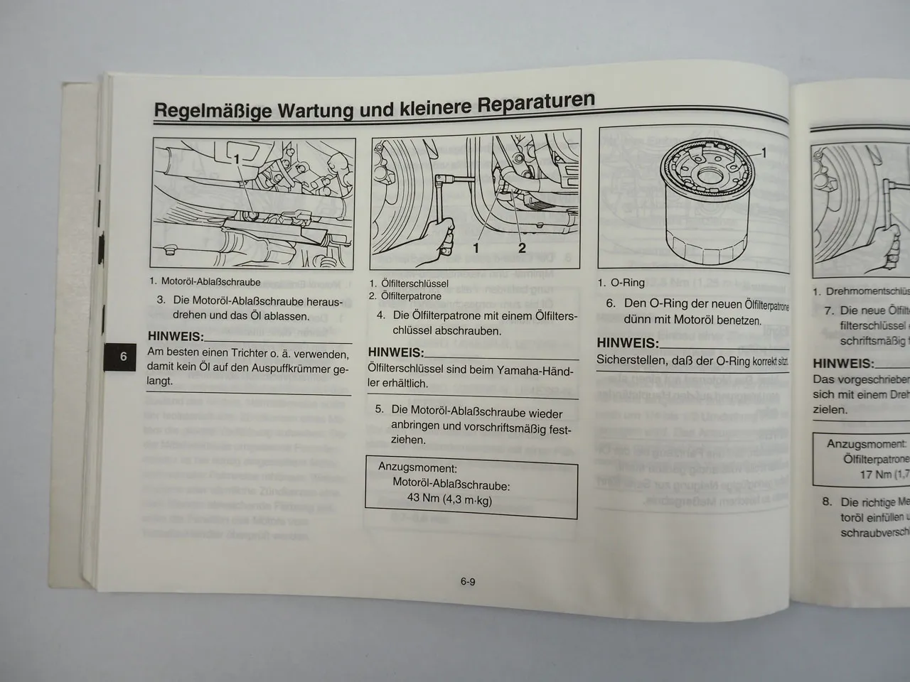 Yamaha FZS600 RJ02 Fazer 5DM Bedienungsanleitung Betriebsanleitung 1997