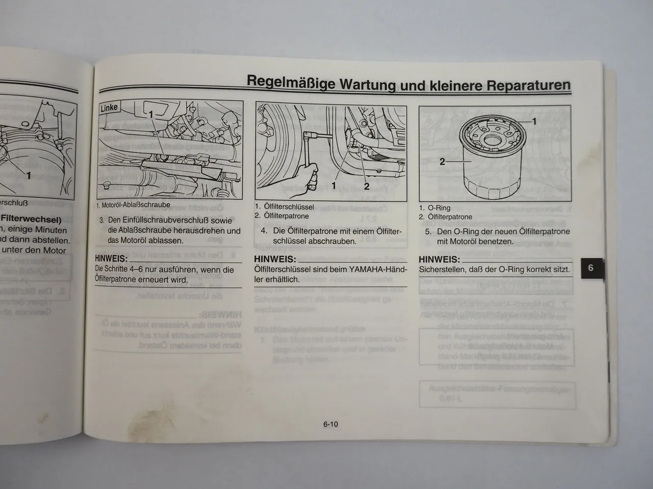 Yamaha FZS600 RJ02 RT1 Fazer Bedienungsanleitung Betriebsanleitung 2001