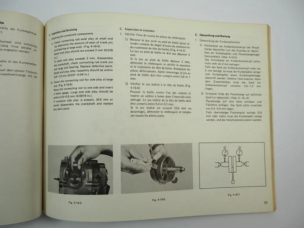 Yamaha GT50 GT80 375 374 Werkstatthandbuch Reparaturanleitung 1972