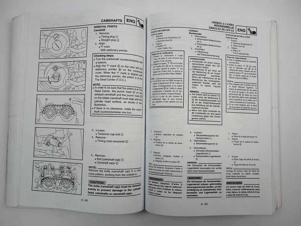 Yamaha WR426F WR400F Reparaturanleitung Wartungshandbuch 2001